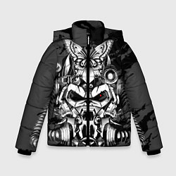 Куртка зимняя для мальчика Power ArmorFallout, цвет: 3D-светло-серый