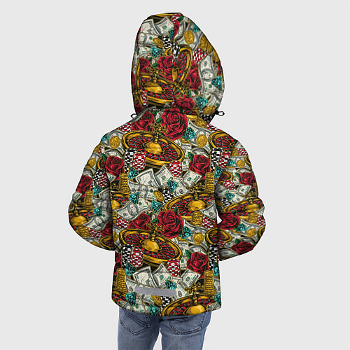 Зимняя куртка для мальчика Большой Куш Jackpot / 3D-Красный – фото 4