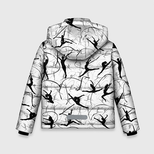 Зимняя куртка для мальчика Воздушная акробатика Паттерн / 3D-Черный – фото 2