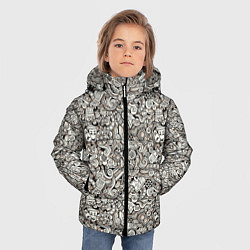 Куртка зимняя для мальчика Рисованный синематограф, цвет: 3D-красный — фото 2