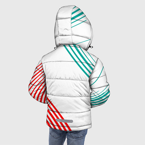 Зимняя куртка для мальчика LIVERPOOL ЛИВЕРПУЛЬ / 3D-Красный – фото 4