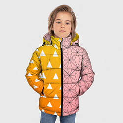 Куртка зимняя для мальчика ЗЕНИТЦУ НЕЗУКО КЛИНОК РАССЕКАЮЩИЙ ДЕМОНОВ, цвет: 3D-красный — фото 2