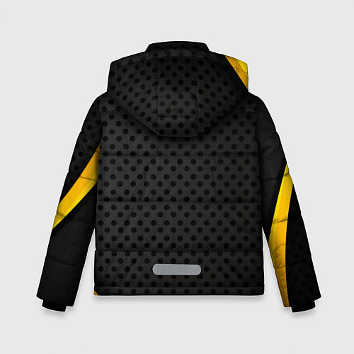 Зимняя куртка для мальчика Ламборджини / 3D-Черный – фото 2