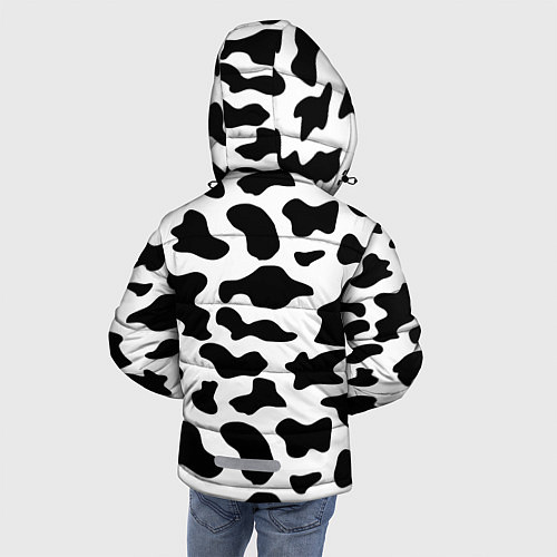 Зимняя куртка для мальчика Военные камуфляжи / 3D-Светло-серый – фото 4