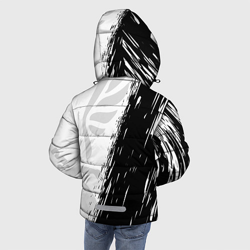 Зимняя куртка для мальчика WALHALLA TEAM LOGO BLACK ТОКИЙСКИЕ МСТИТЕЛИ / 3D-Красный – фото 4