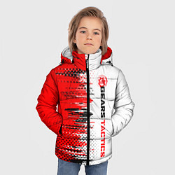 Куртка зимняя для мальчика GEARS TACTICS texture, цвет: 3D-красный — фото 2