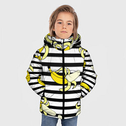 Куртка зимняя для мальчика Banana pattern Summer, цвет: 3D-светло-серый — фото 2