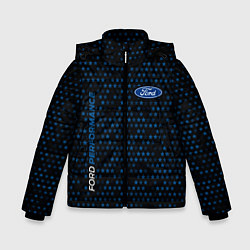 Куртка зимняя для мальчика FORD PERFORMANCE Космос, цвет: 3D-черный
