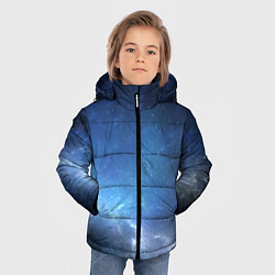 Куртка зимняя для мальчика Манящий космос, цвет: 3D-светло-серый — фото 2