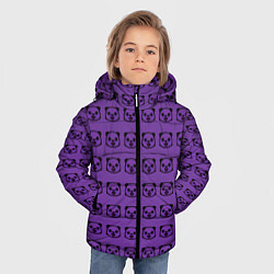 Куртка зимняя для мальчика Purple Panda, цвет: 3D-красный — фото 2