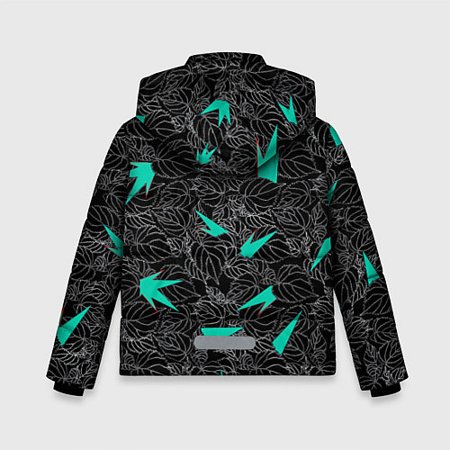 Зимняя куртка для мальчика Колючий Cactus / 3D-Черный – фото 2