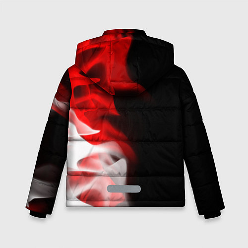 Зимняя куртка для мальчика DOTA 2 Пламя Вертикально / 3D-Черный – фото 2