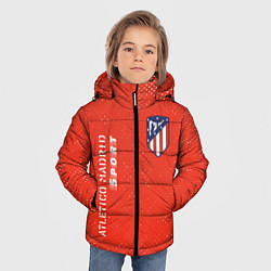 Куртка зимняя для мальчика АТЛЕТИКО Atletico Madrid Sport Гранж, цвет: 3D-красный — фото 2