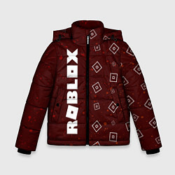Куртка зимняя для мальчика ROBLOX - Краска, цвет: 3D-черный