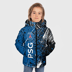 Куртка зимняя для мальчика Псж краска, цвет: 3D-черный — фото 2