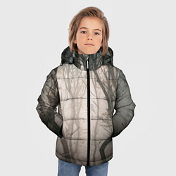 Куртка зимняя для мальчика Лес Туман, цвет: 3D-светло-серый — фото 2