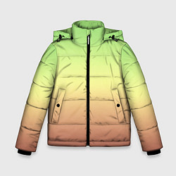 Куртка зимняя для мальчика Градиент Фисташки Gradient, цвет: 3D-светло-серый