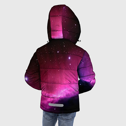 Зимняя куртка для мальчика Night Nebula / 3D-Красный – фото 4