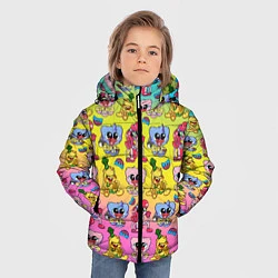 Куртка зимняя для мальчика POPPY PLAYTIME МИЛЫЕ ПЕРСОНАЖИ, цвет: 3D-светло-серый — фото 2