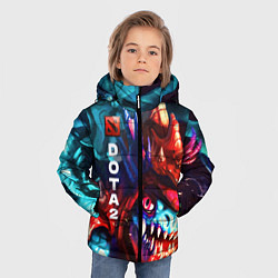 Куртка зимняя для мальчика Dota 2 SLARK, цвет: 3D-светло-серый — фото 2