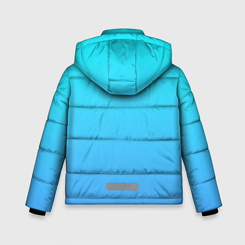 Зимняя куртка для мальчика Fall Guy blue / 3D-Красный – фото 2