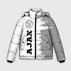 Зимняя куртка для мальчика Ajax Sport на светлом фоне