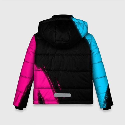 Зимняя куртка для мальчика The Sims Neon Gradient / 3D-Черный – фото 2
