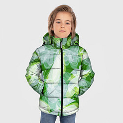 Куртка зимняя для мальчика Воздушное настроение, цвет: 3D-черный — фото 2
