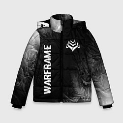 Куртка зимняя для мальчика Warframe Glitch на темном фоне - FS, цвет: 3D-черный