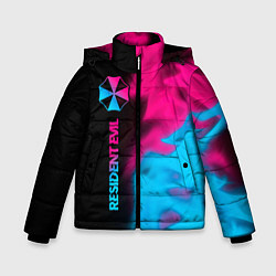 Зимняя куртка для мальчика Resident Evil Logo Neon Gradient