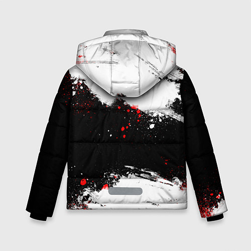 Зимняя куртка для мальчика БЕРСЕРК : Спортивная форма - Клеймо жертвы / 3D-Черный – фото 2