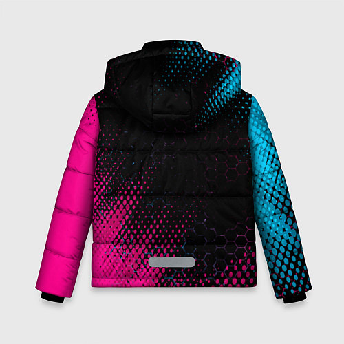 Зимняя куртка для мальчика Citroen - Neon Gradient / 3D-Черный – фото 2
