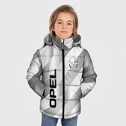 Куртка зимняя для мальчика Опель - спорт, цвет: 3D-светло-серый — фото 2