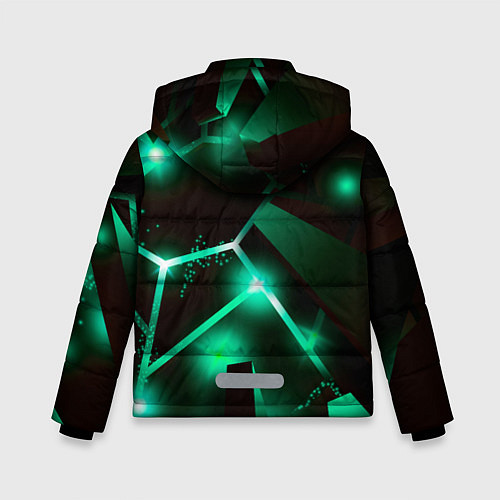 Зимняя куртка для мальчика Apex Legends разлом плит / 3D-Черный – фото 2