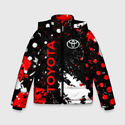Куртка зимняя для мальчика Toyota - краска, цвет: 3D-светло-серый