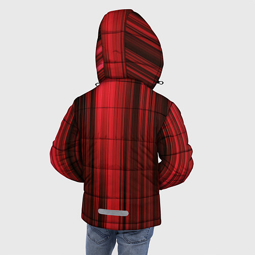 Зимняя куртка для мальчика Citroёn - абстракция / 3D-Светло-серый – фото 4
