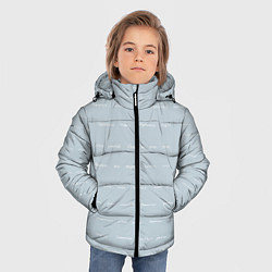 Куртка зимняя для мальчика Бесконечное счастье, цвет: 3D-черный — фото 2