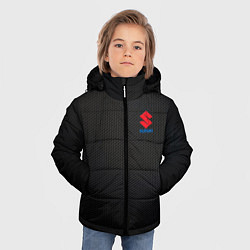 Куртка зимняя для мальчика Suzuki - карбон, цвет: 3D-светло-серый — фото 2