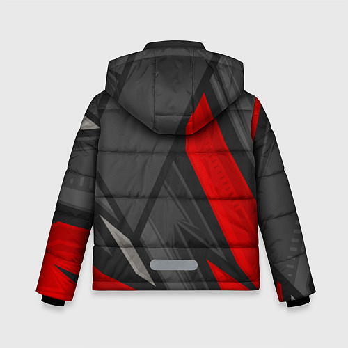 Зимняя куртка для мальчика Daewoo sports racing / 3D-Черный – фото 2
