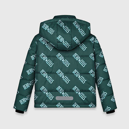 Зимняя куртка для мальчика Dead cells pattern / 3D-Черный – фото 2