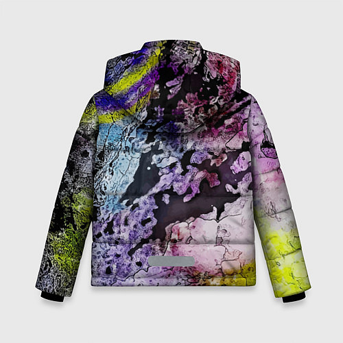 Зимняя куртка для мальчика Avant-garde color texture - Milano / 3D-Красный – фото 2