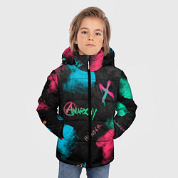 Куртка зимняя для мальчика ANARCHY CS GO, цвет: 3D-красный — фото 2