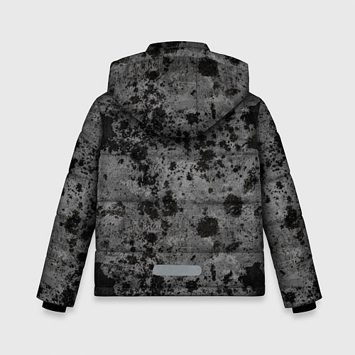 Зимняя куртка для мальчика Камуфляж Metro / 3D-Светло-серый – фото 2