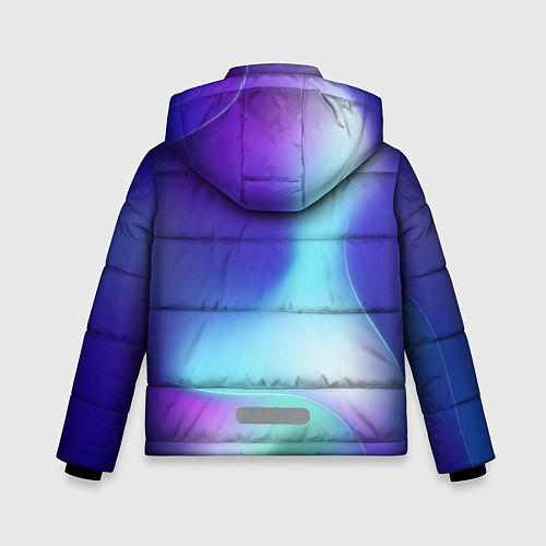 Зимняя куртка для мальчика Cyberpunk 2077 northern cold / 3D-Черный – фото 2