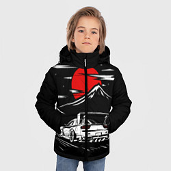 Куртка зимняя для мальчика Мазда RX - 7 JDM Style, цвет: 3D-красный — фото 2