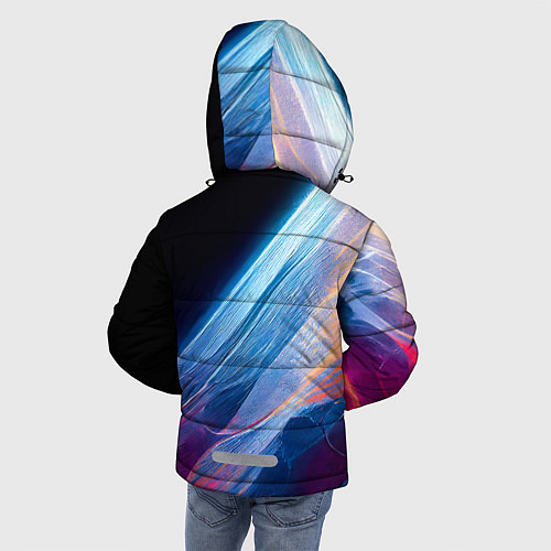 Зимняя куртка для мальчика Valorant - разлом / 3D-Красный – фото 4