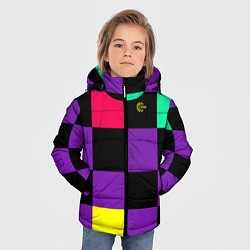 Куртка зимняя для мальчика FIRM прямо из 80х, цвет: 3D-красный — фото 2