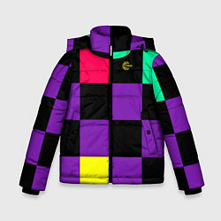Куртка зимняя для мальчика FIRM прямо из 80х, цвет: 3D-черный