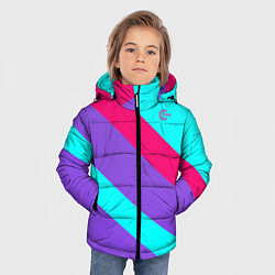 Куртка зимняя для мальчика Аля восьмидесятые FIRM, цвет: 3D-красный — фото 2