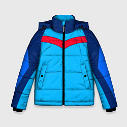 Куртка зимняя для мальчика Спортик из 90х FIRM, цвет: 3D-светло-серый